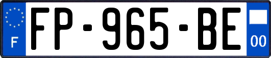 FP-965-BE