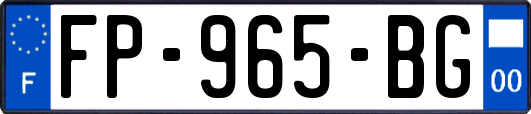 FP-965-BG