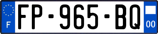 FP-965-BQ