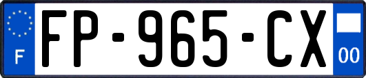 FP-965-CX