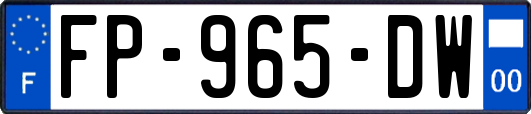 FP-965-DW