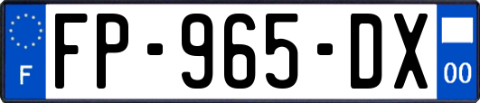 FP-965-DX