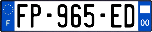 FP-965-ED