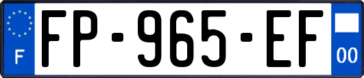 FP-965-EF