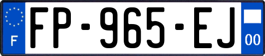 FP-965-EJ