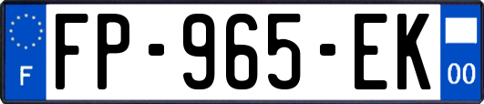 FP-965-EK