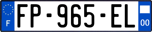 FP-965-EL