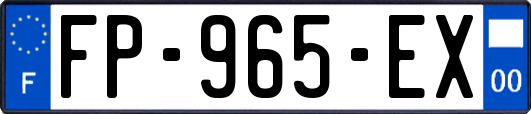 FP-965-EX