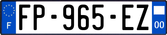 FP-965-EZ