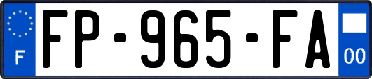 FP-965-FA