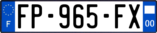 FP-965-FX