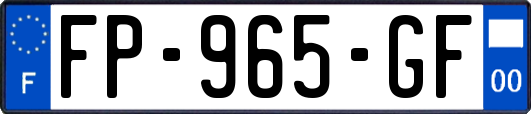 FP-965-GF