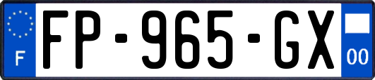 FP-965-GX