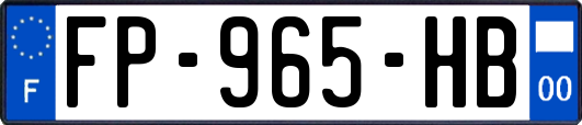FP-965-HB
