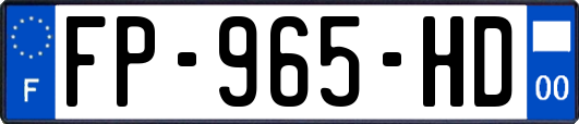 FP-965-HD