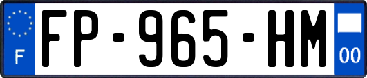 FP-965-HM