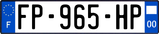 FP-965-HP