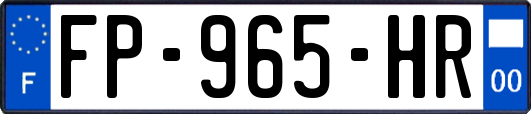 FP-965-HR