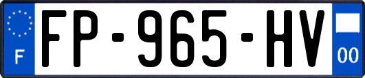 FP-965-HV