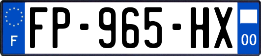 FP-965-HX