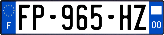 FP-965-HZ