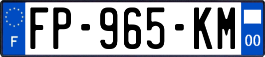 FP-965-KM
