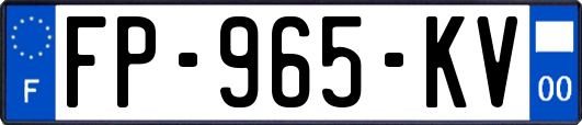 FP-965-KV