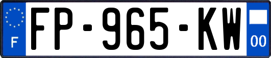 FP-965-KW