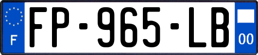 FP-965-LB