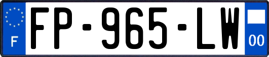 FP-965-LW