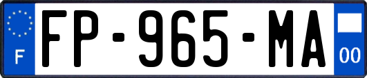 FP-965-MA