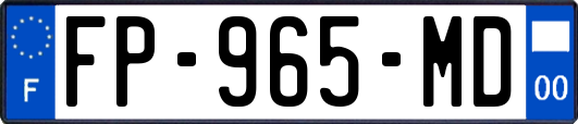 FP-965-MD