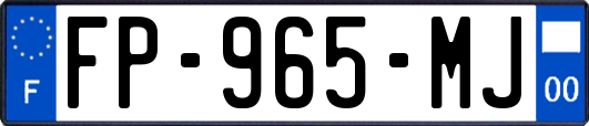 FP-965-MJ