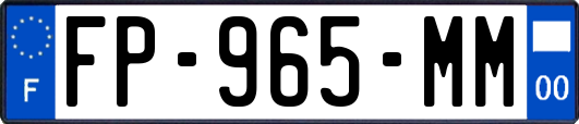 FP-965-MM