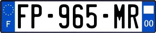 FP-965-MR