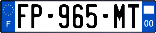 FP-965-MT