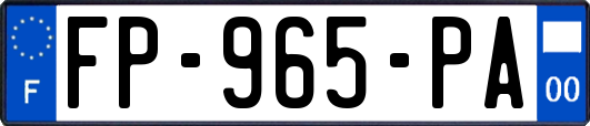 FP-965-PA