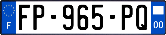 FP-965-PQ