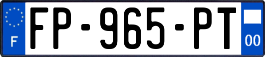 FP-965-PT