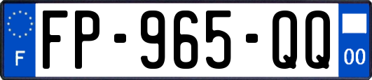 FP-965-QQ