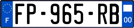 FP-965-RB
