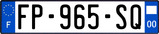 FP-965-SQ