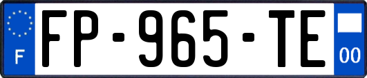 FP-965-TE