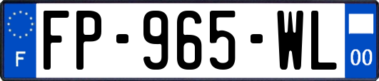 FP-965-WL