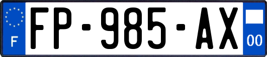 FP-985-AX