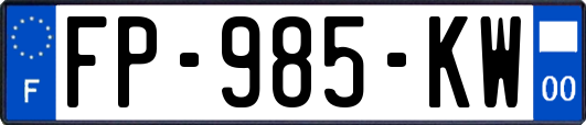 FP-985-KW