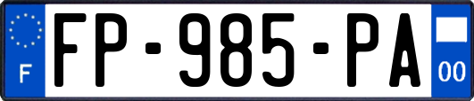 FP-985-PA