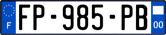 FP-985-PB
