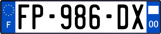FP-986-DX