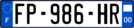 FP-986-HR